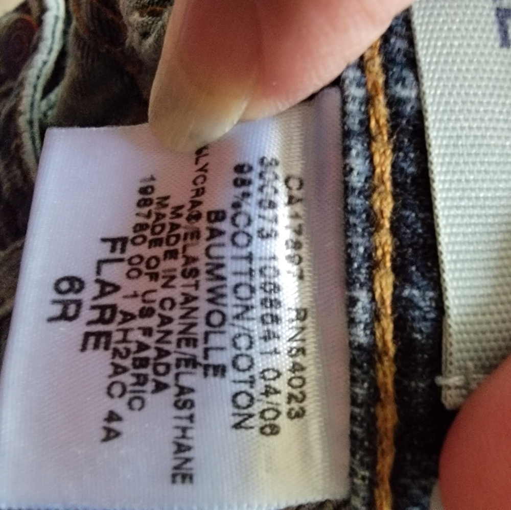 Gap Flare Stretch Jeans, Size 6R - Picture 3 of 5